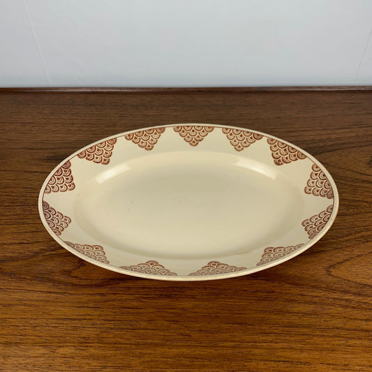 Oval dish "amandinoise", St Amand