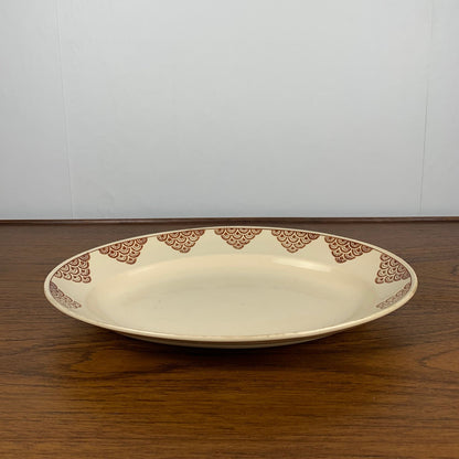 Oval dish "amandinoise", St Amand