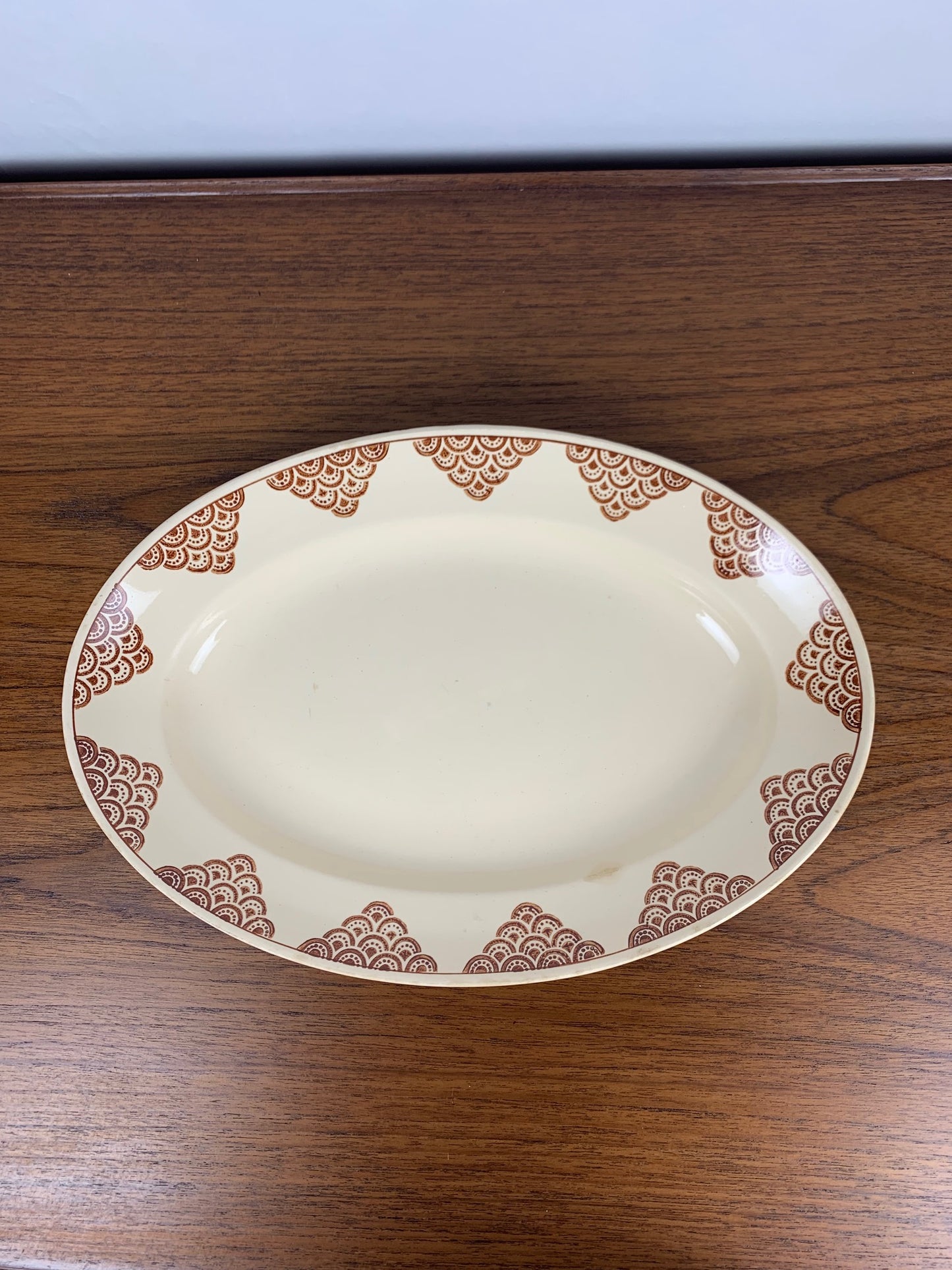 Oval dish "amandinoise", St Amand