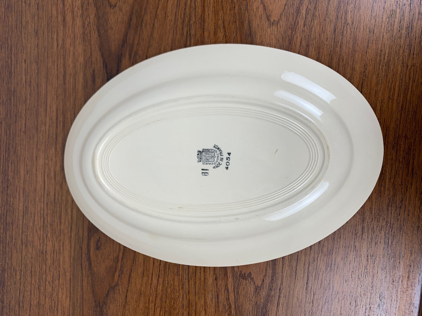 Oval dish "amandinoise", St Amand