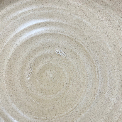 Set de 4 assiettes Salins avec liseré vert, XXe