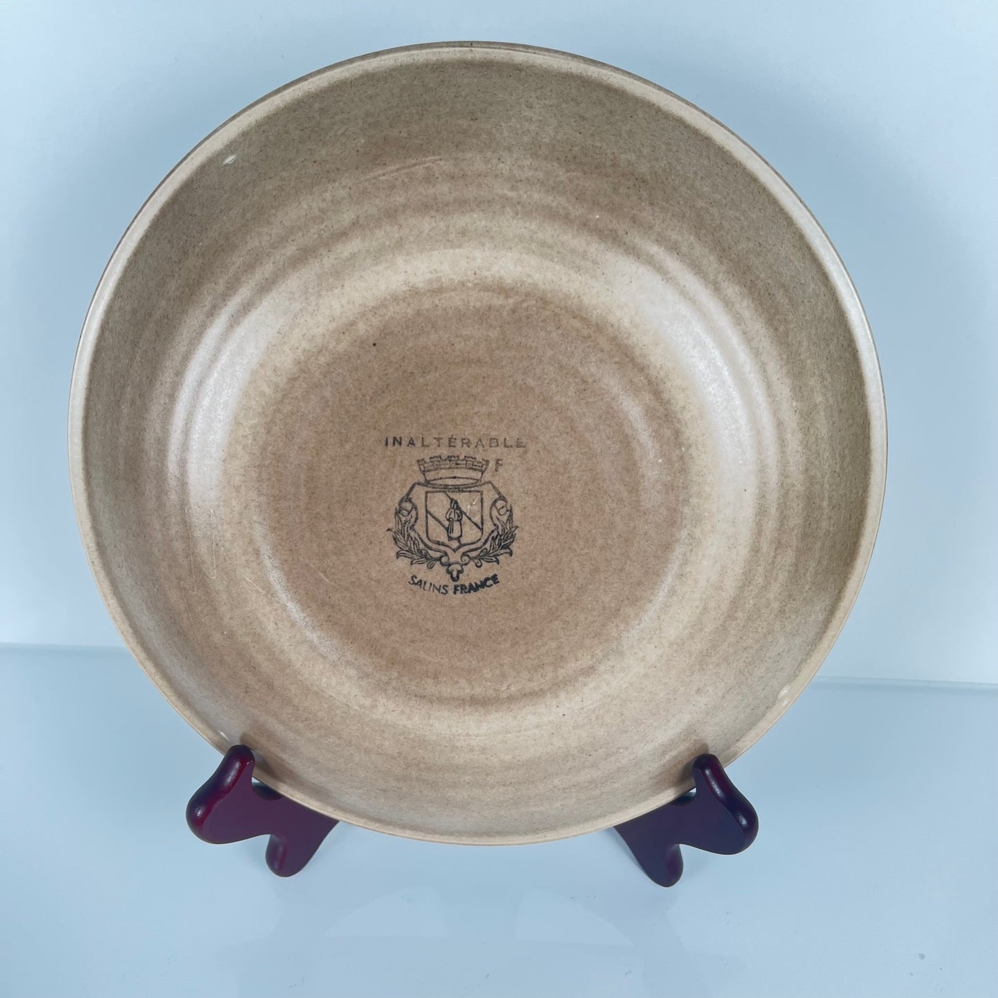 Set de 5 assiettes semi-creuses Salins, XXe