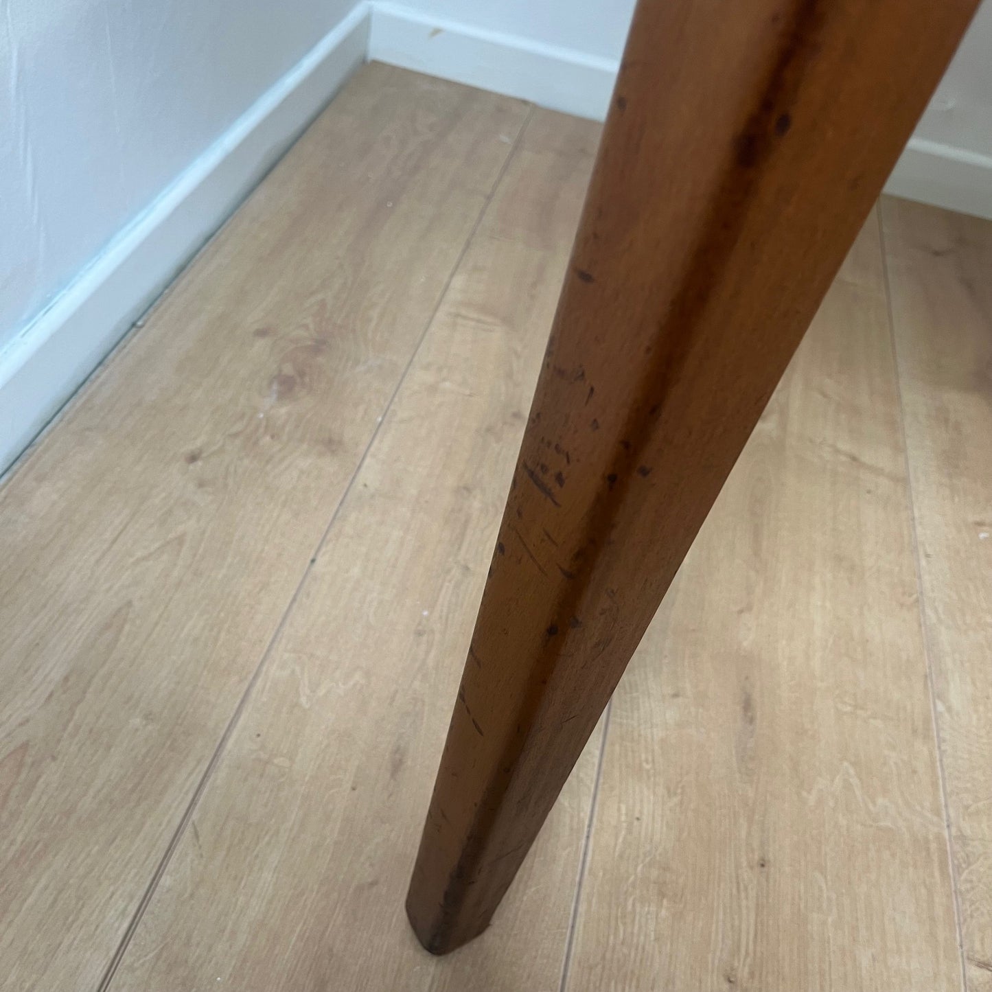 Table à manger extensible en teck par LB Kofod Larsen, MCM