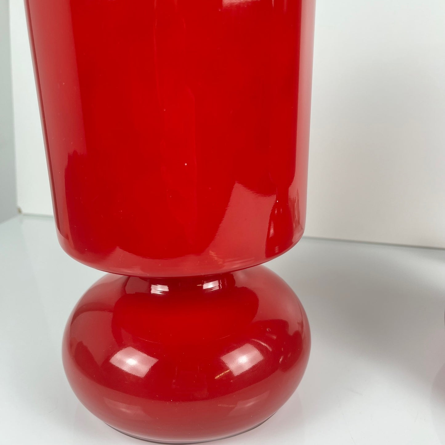 Duo de Lampe IKEA Lykta rouge, 1990