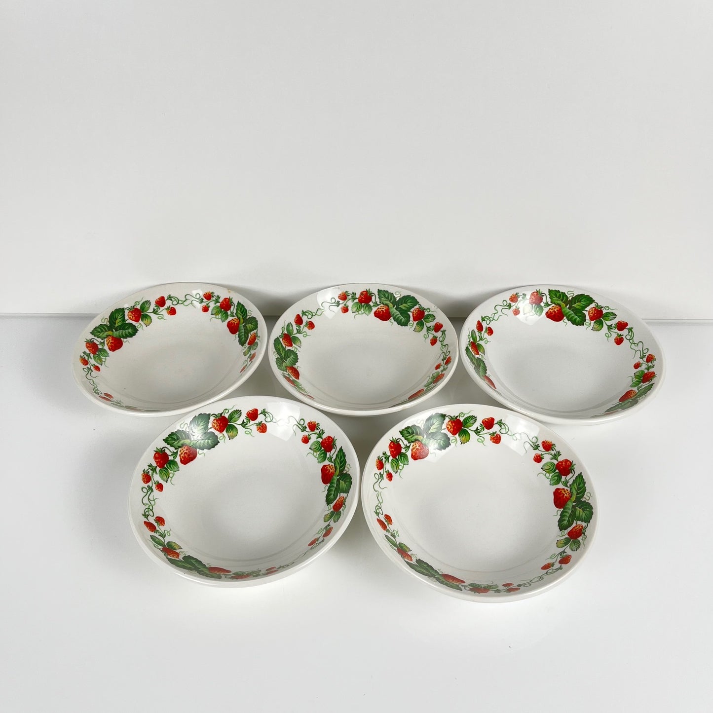 5 "Strawberry" cups