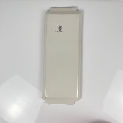 Plat à cake Sarreguemines et digoin,  "Moka-Prima", 1920/1950