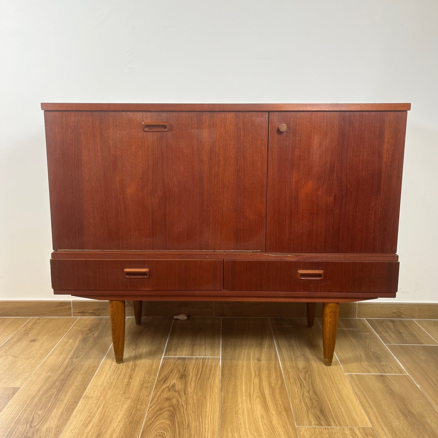 Buffet - meuble bar style scandinave, 1960/70 MCM