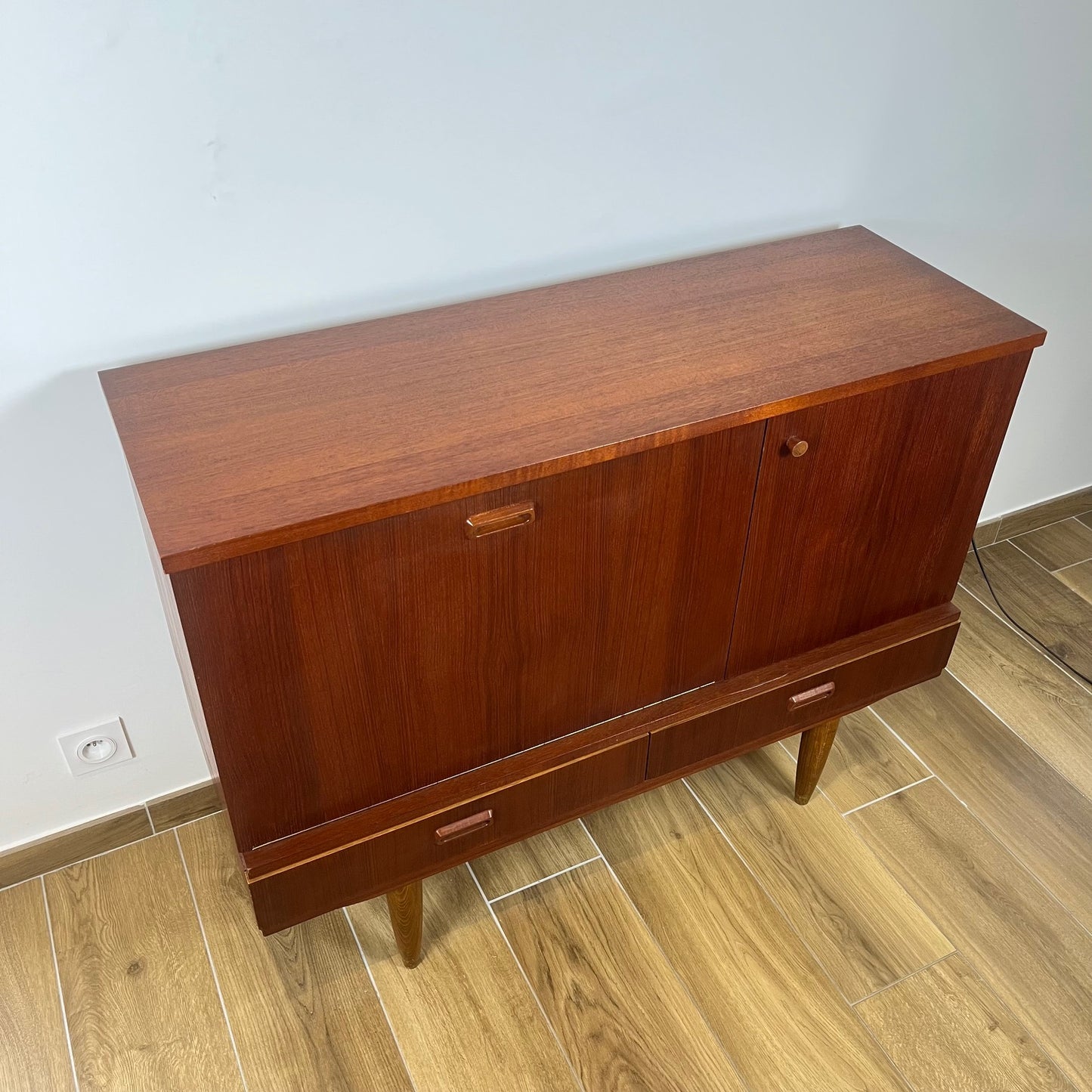 Buffet - meuble bar style scandinave, 1960/70 MCM