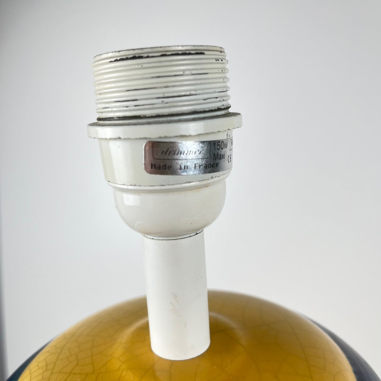 Grande Lampe de table  en céramique signée L. Drimmer – Années 1950/60