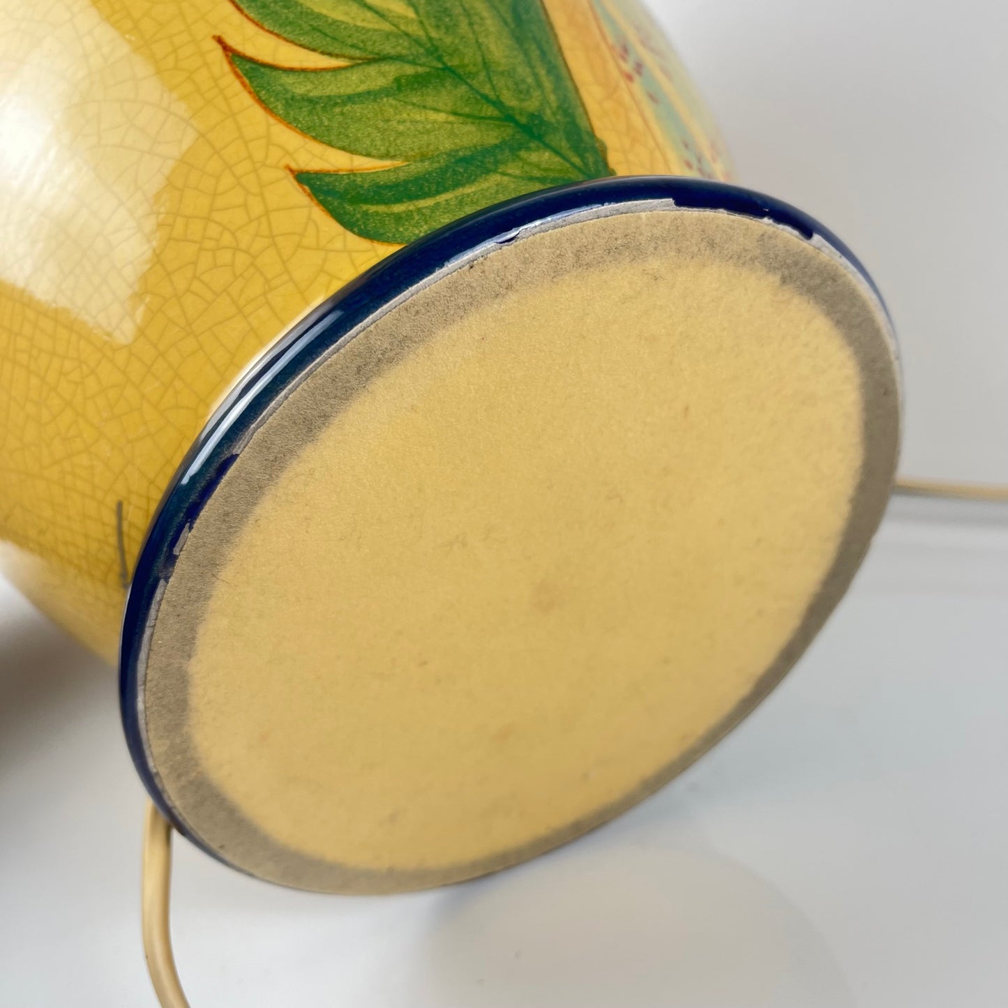 Grande Lampe de table  en céramique signée L. Drimmer – Années 1950/60