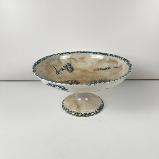 Compotier modèle "Oeillet", KG Lunéville, terre de fer, XIXème siècle