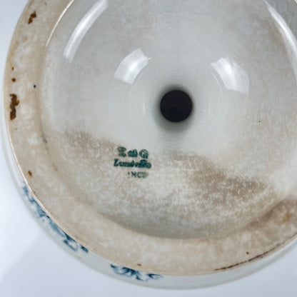 Compotier modèle "Oeillet", KG Lunéville, terre de fer, XIXème siècle