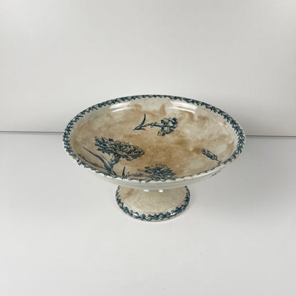 Compotier modèle "Oeillet", KG Lunéville, terre de fer, XIXème siècle