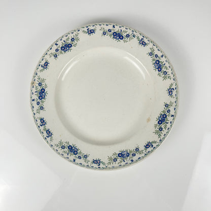 Plat rond "Marguerites", Sarreguemines, 1875 - 1920