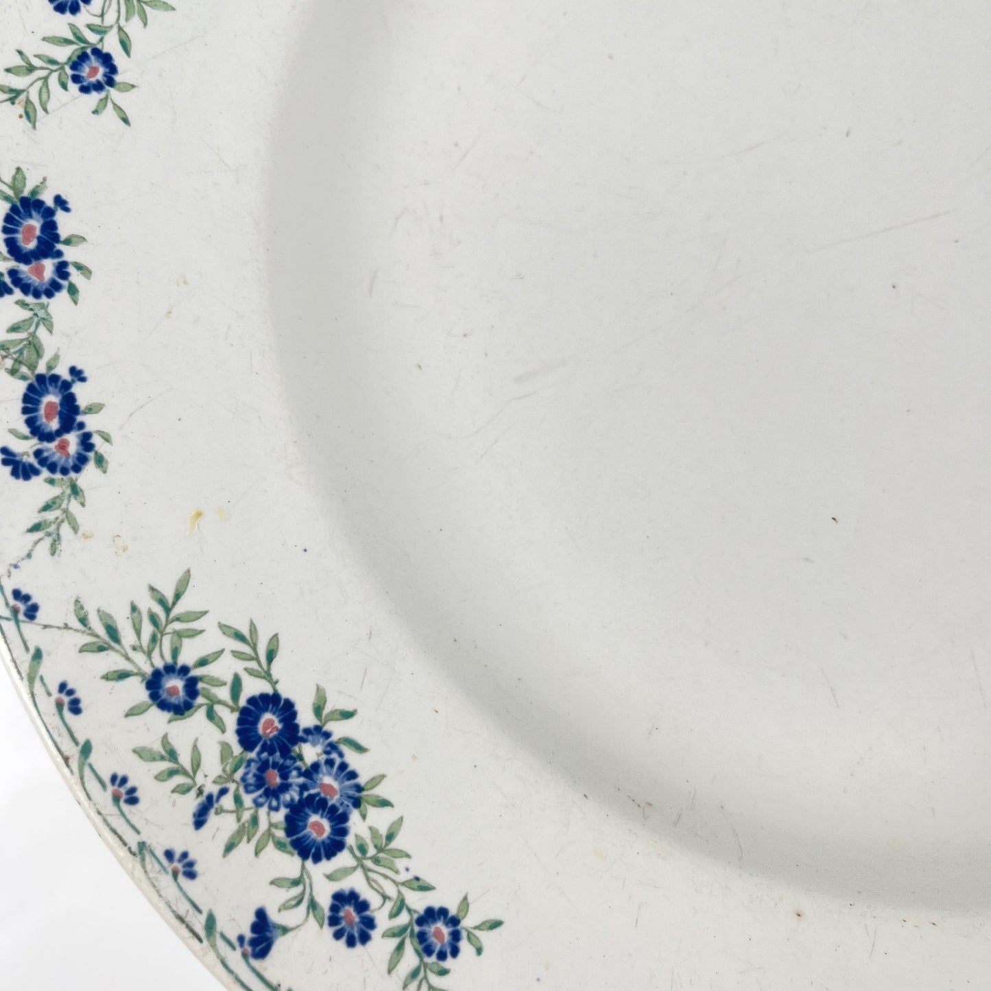Plat rond "Marguerites", Sarreguemines, 1875 - 1920
