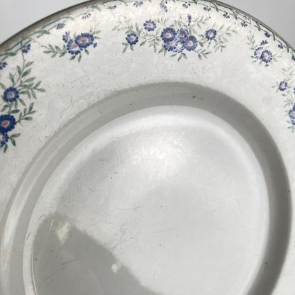 Plat rond "Marguerites", Sarreguemines, 1875 - 1920