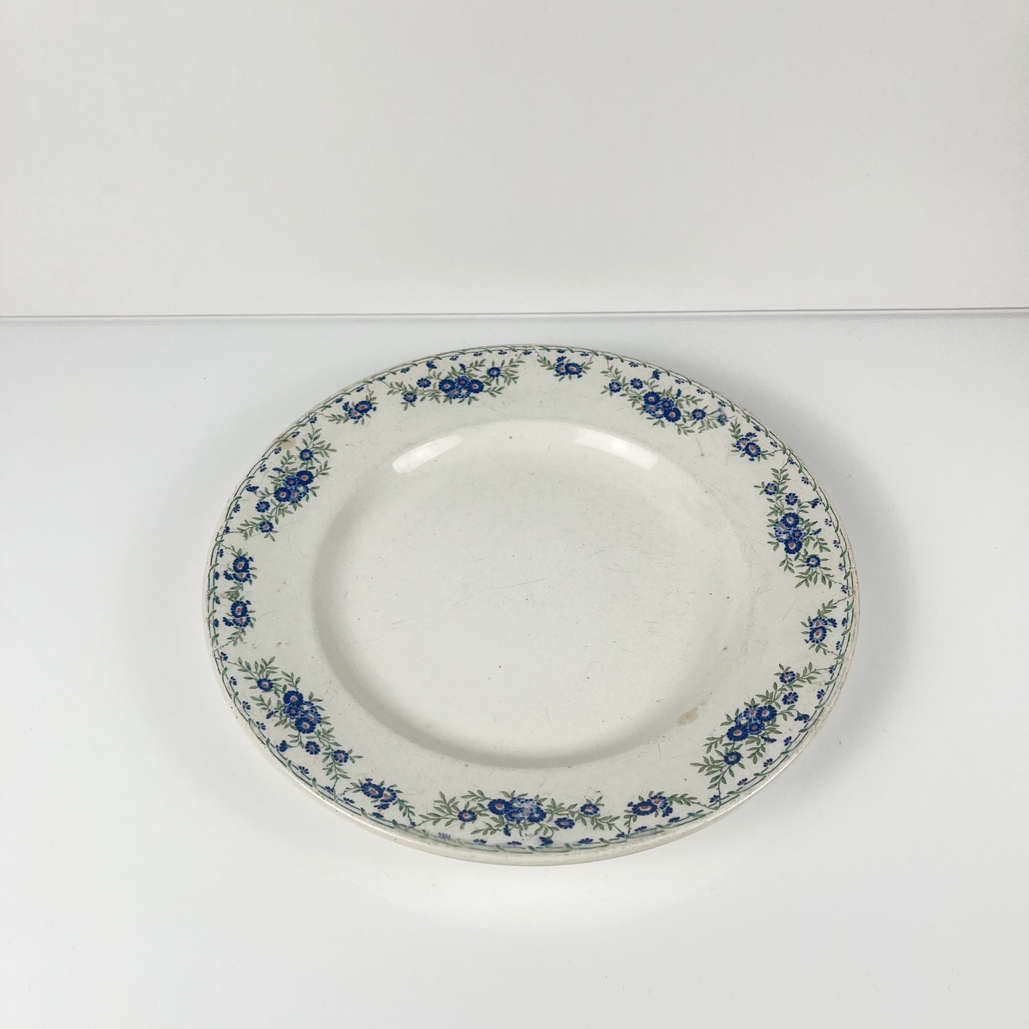 Plat rond "Marguerites", Sarreguemines, 1875 - 1920