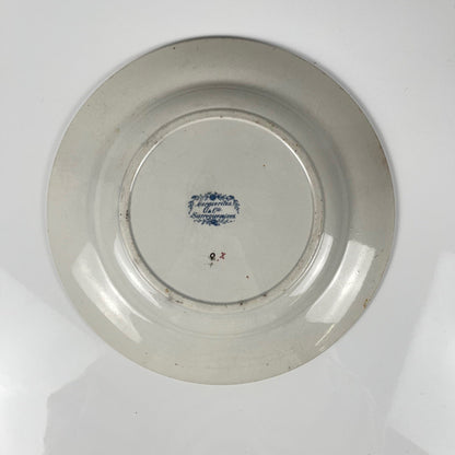 Plat rond "Marguerites", Sarreguemines, 1875 - 1920