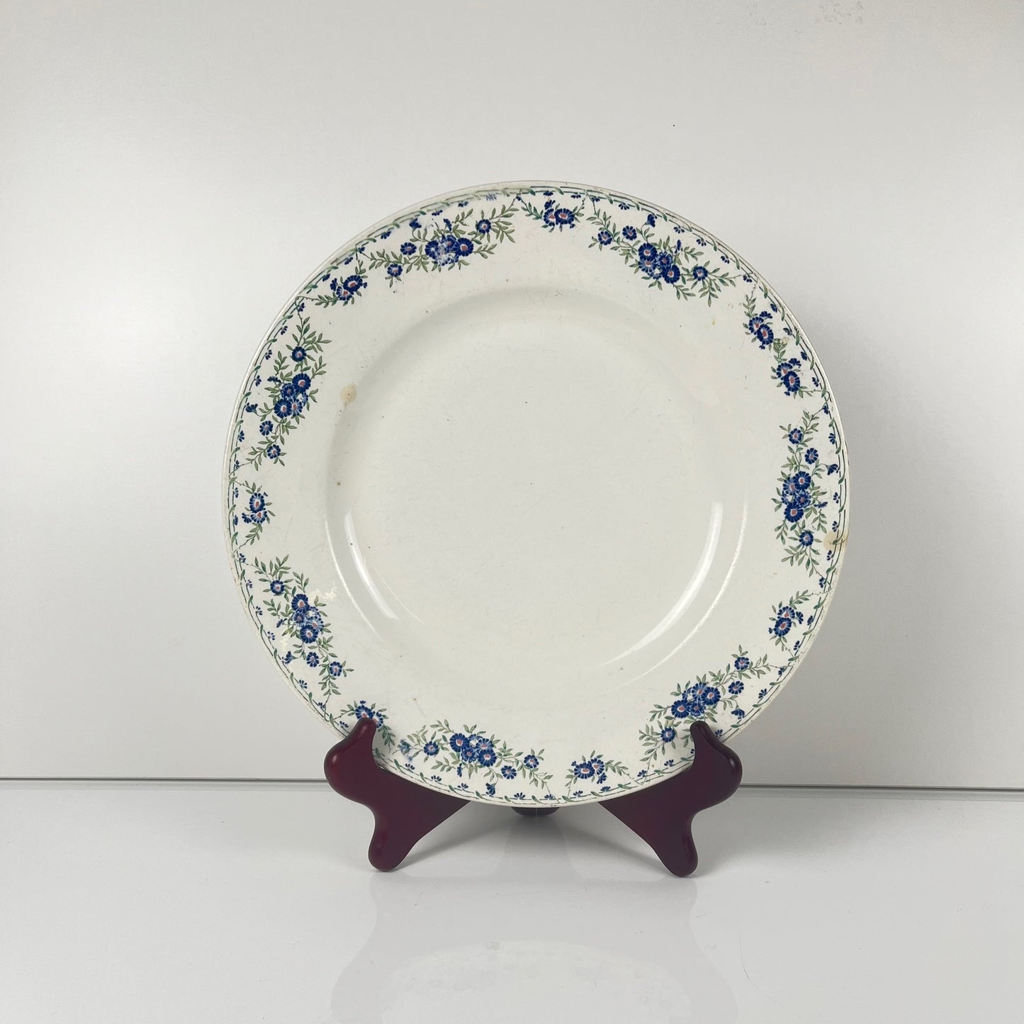 Plat rond "Marguerites", Sarreguemines, 1875 - 1920