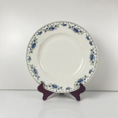 Plat rond "Marguerites", Sarreguemines, 1875 - 1920