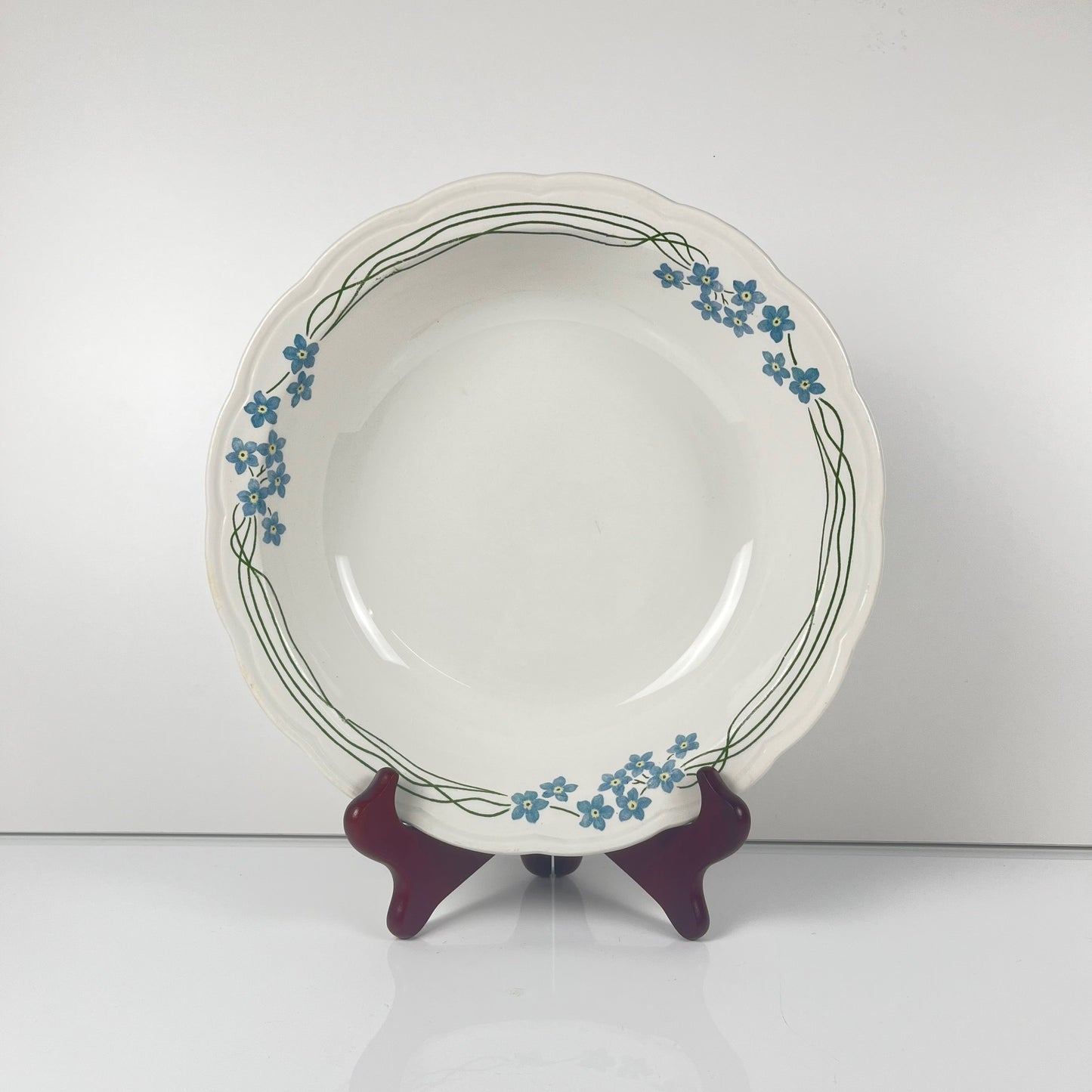 Plat creux  "Souvenir", Sarreguemines, Vers 1875 - 1918