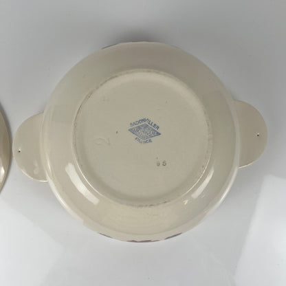 Soupière Badonviller modele "Monique" , XXe s.