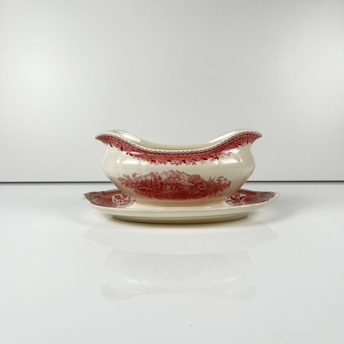 Saucière "Burgenland", Villeroy & Boch, rouge