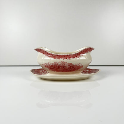 Saucière "Burgenland", Villeroy & Boch, rouge