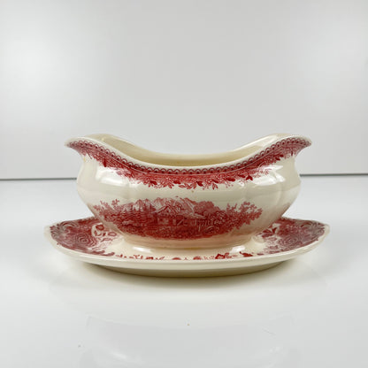 Saucière "Burgenland", Villeroy & Boch, rouge