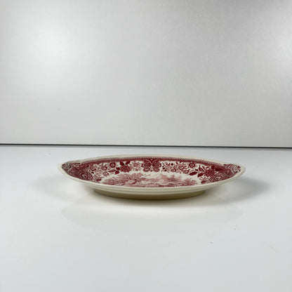 Petit plat ovale "Burgenland", Villeroy & Boch, rouge