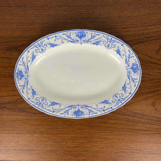 Plat Ovale ancien modèle Louis XVI, BFK, Belgique