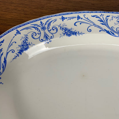 Plat Ovale ancien modèle Louis XVI, BFK, Belgique