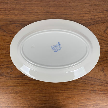 Plat Ovale ancien modèle Louis XVI, BFK, Belgique
