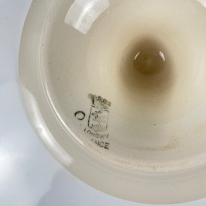 Compotier Longwy , début XXème s. , décor Floral