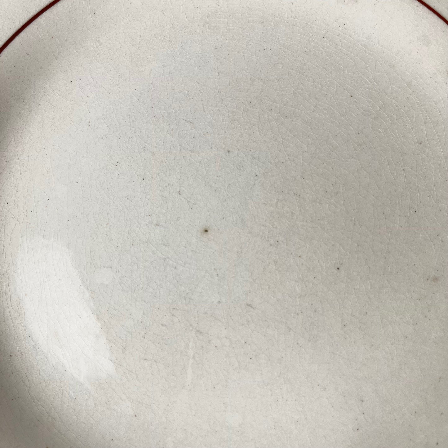 Set de 10 assiettes plates Longwy , début XXème s. , décor Floral