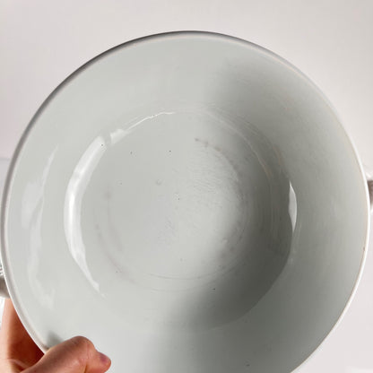 Soupière Gien modèle Rouen Sainfoin, 1990, tirage limité 693/1500