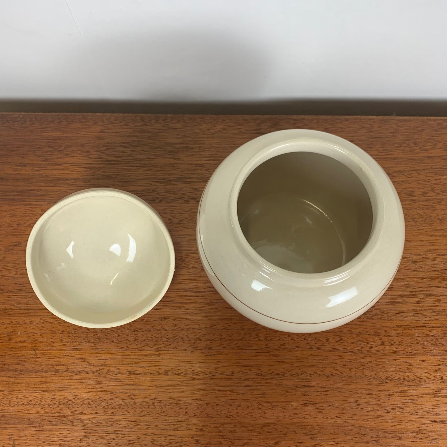 Pot à gingembre japonais peint à la main, 1970