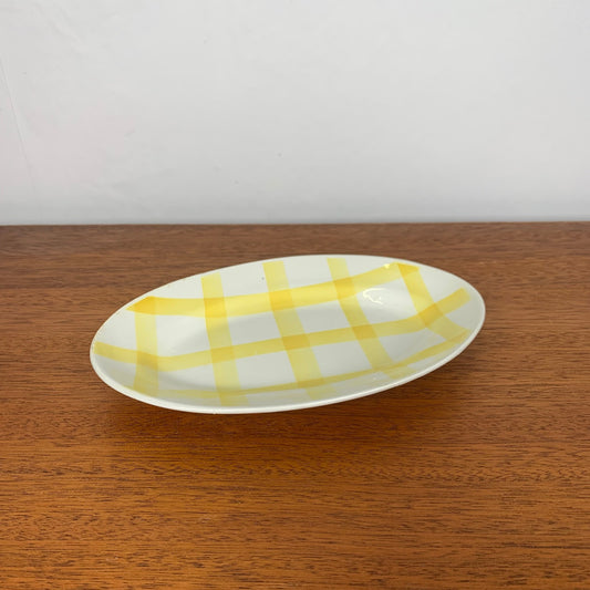 Petit Ramequin Moulins des loups, orchies modèle nappe jaune, 1950