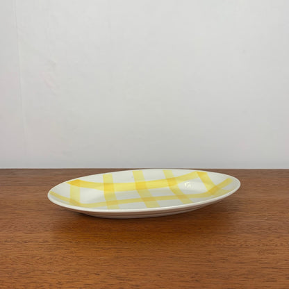 Petit Ramequin Moulins des loups, orchies modèle nappe jaune, 1950