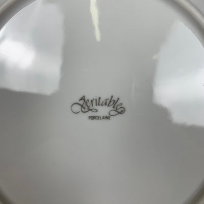 Set of 6 porcelain "fruit" dessert plates