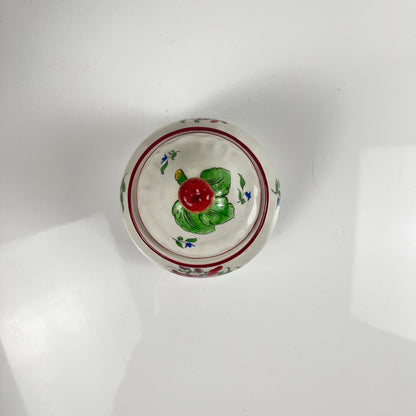 Sugar bowl, "Reverbere" model, by KG Lunéville