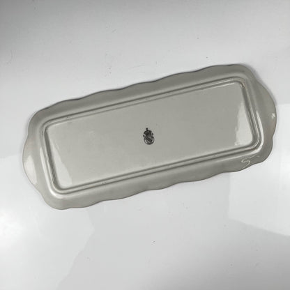 Plat à cake Modèle Réverbère par KG Lunéville