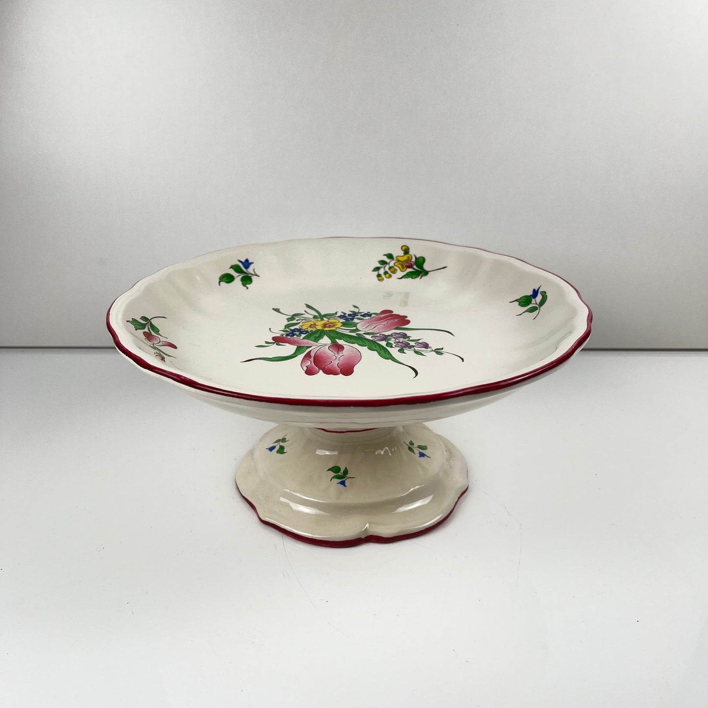 Compote dish, "Réverbère" model, by KG Lunéville