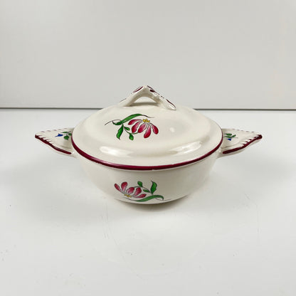 Bowl with handle, "Réverbère" model by KG Lunéville