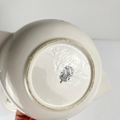 Bowl with handle, "Réverbère" model by KG Lunéville