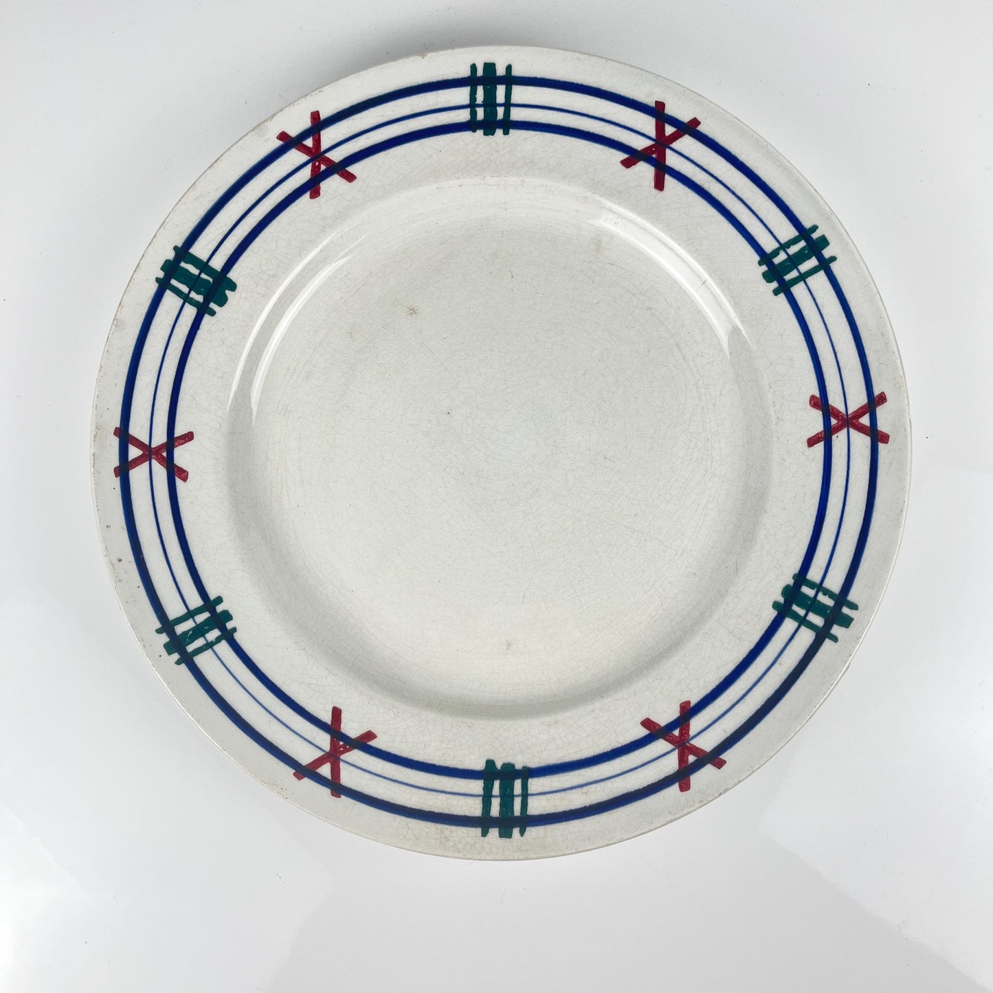 Round platter KG Lunéville "Tolosa", 1910/1920