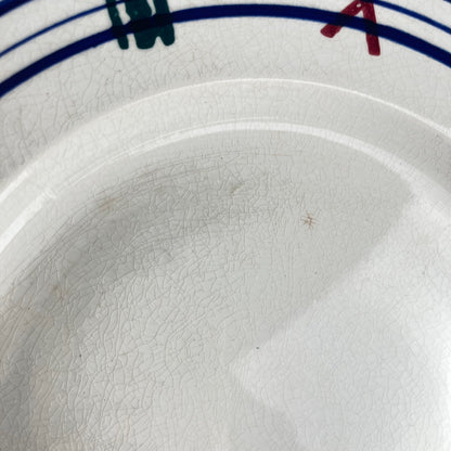 Round platter KG Lunéville "Tolosa", 1910/1920