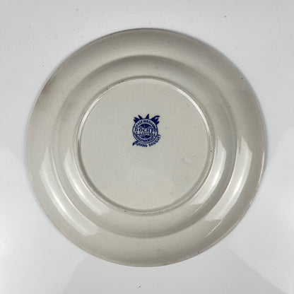 Flat plate "Grand bouquet", Boch brothers, La Louvière, Belgium, 1920