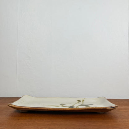 Plat rectangulaire "La Colombe", 1950/60