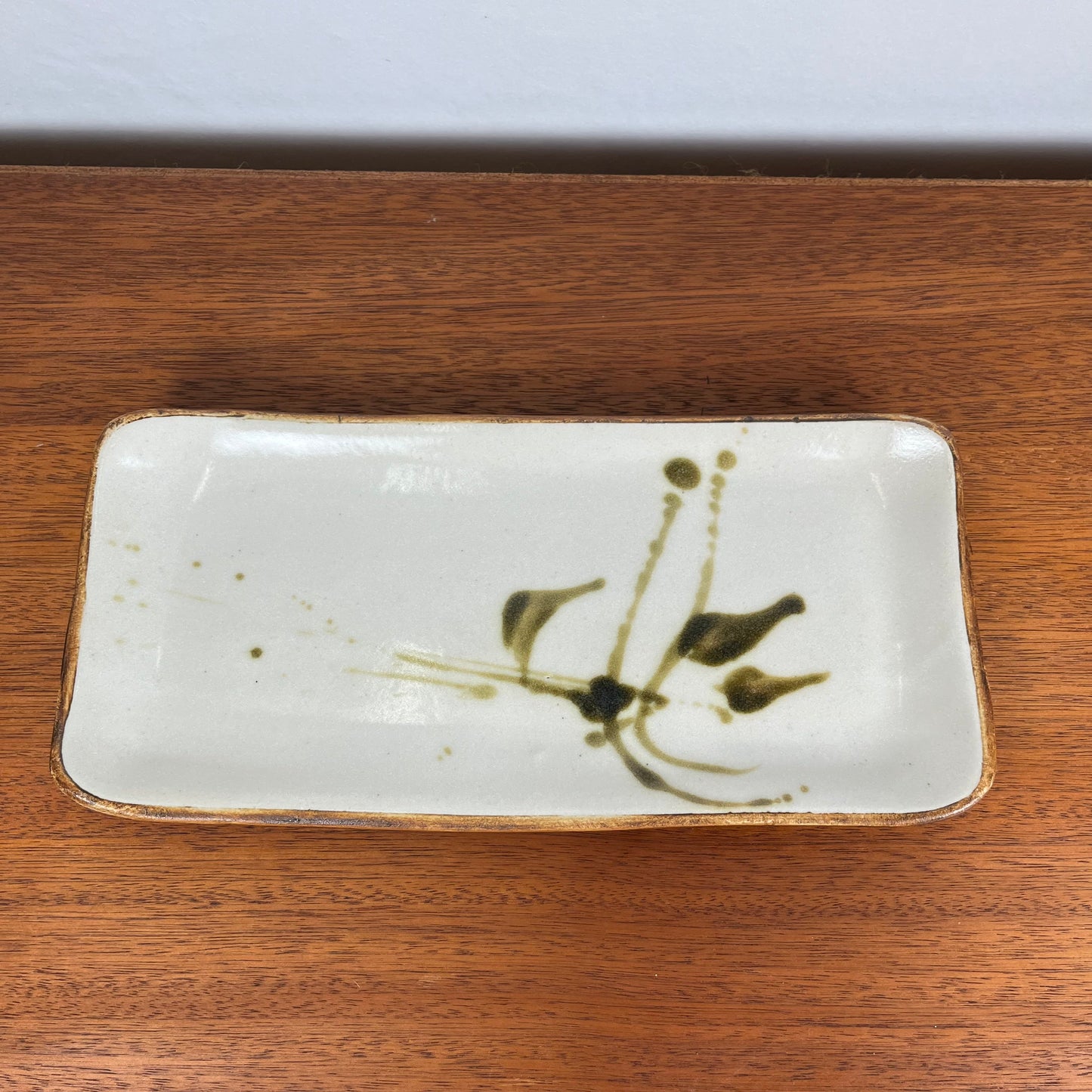Plat rectangulaire "La Colombe", 1950/60